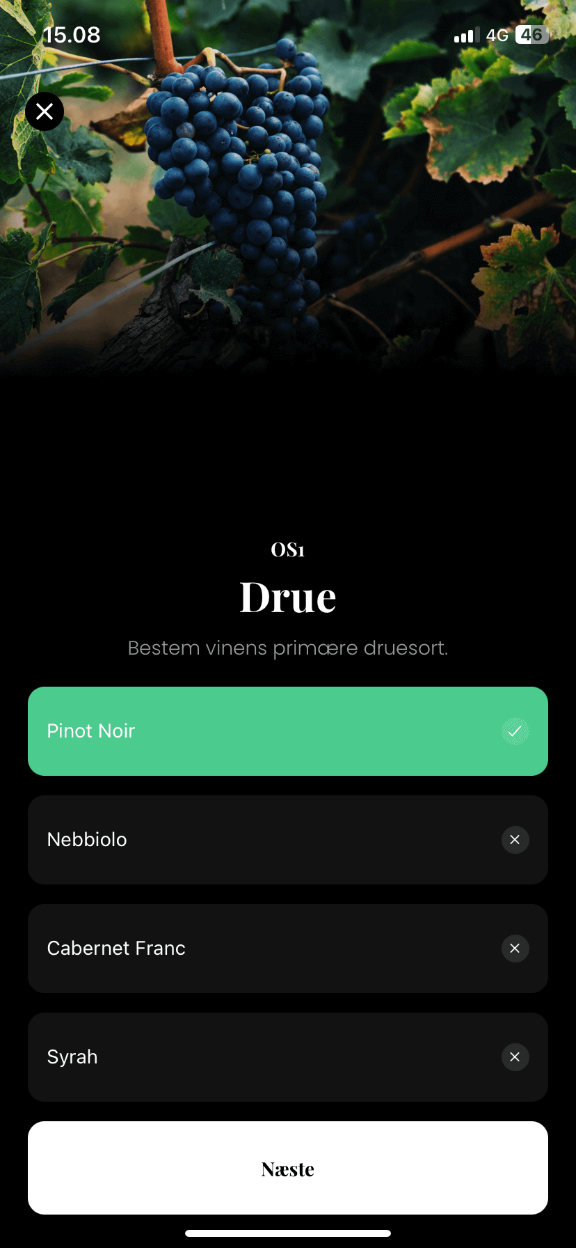 Vin app som hjælper med blindsmagning
